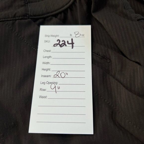 Lululemon Original Vintage Dance Studio Crops Dark Brown Size 6 - Picture 7 of 7